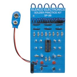 Elenco  Practical Soldering Project Kit Elenco Electronics Inc SP-1A B0017Y4P7M