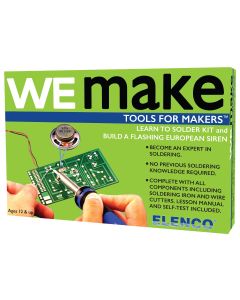 Solder Practice Kit w/ Iron & Cutters