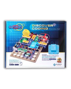 Snap Circuits Discover Coding - Front of Package. Model SCD303.