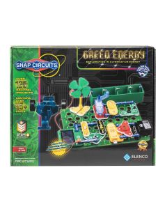 Snap Circuits Green Energy - Front of Package. Model SCG225. Build over 125 exciting projects! Contains over 45 parts. 
