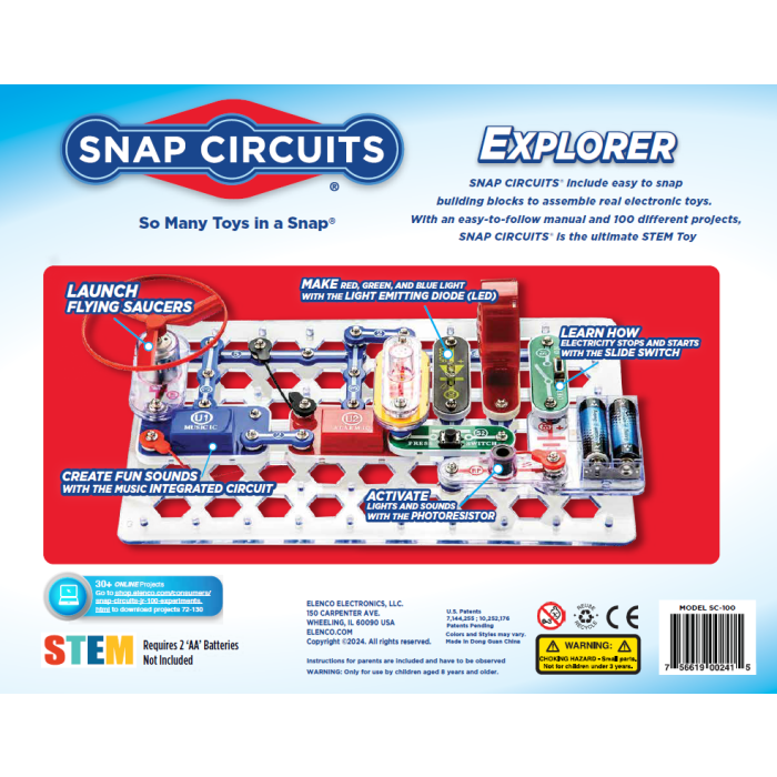 Snap circuits junior 100 2025