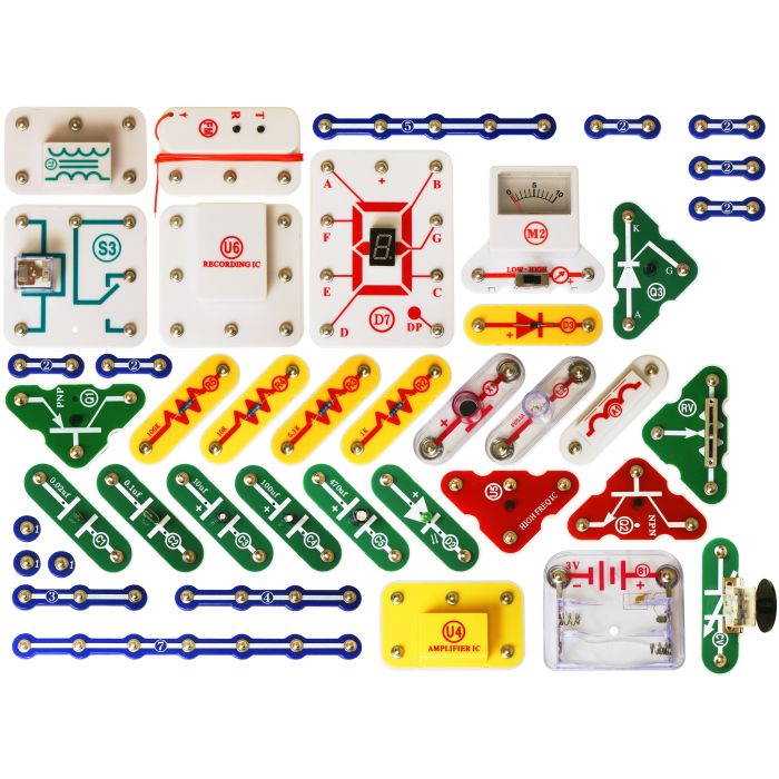 A Elenco Snap Circuits UC-60A Upgrade Kit Convert SC-100 to SC-750 Ages 8 